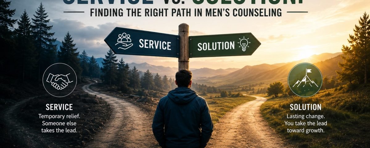 Service vs. Solution Finding the Right Path in Men’s Counseling