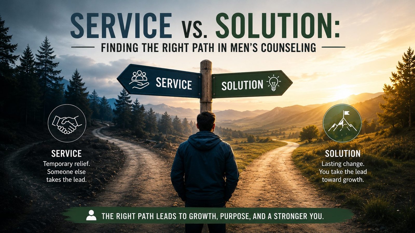 Service vs. Solution Finding the Right Path in Men’s Counseling