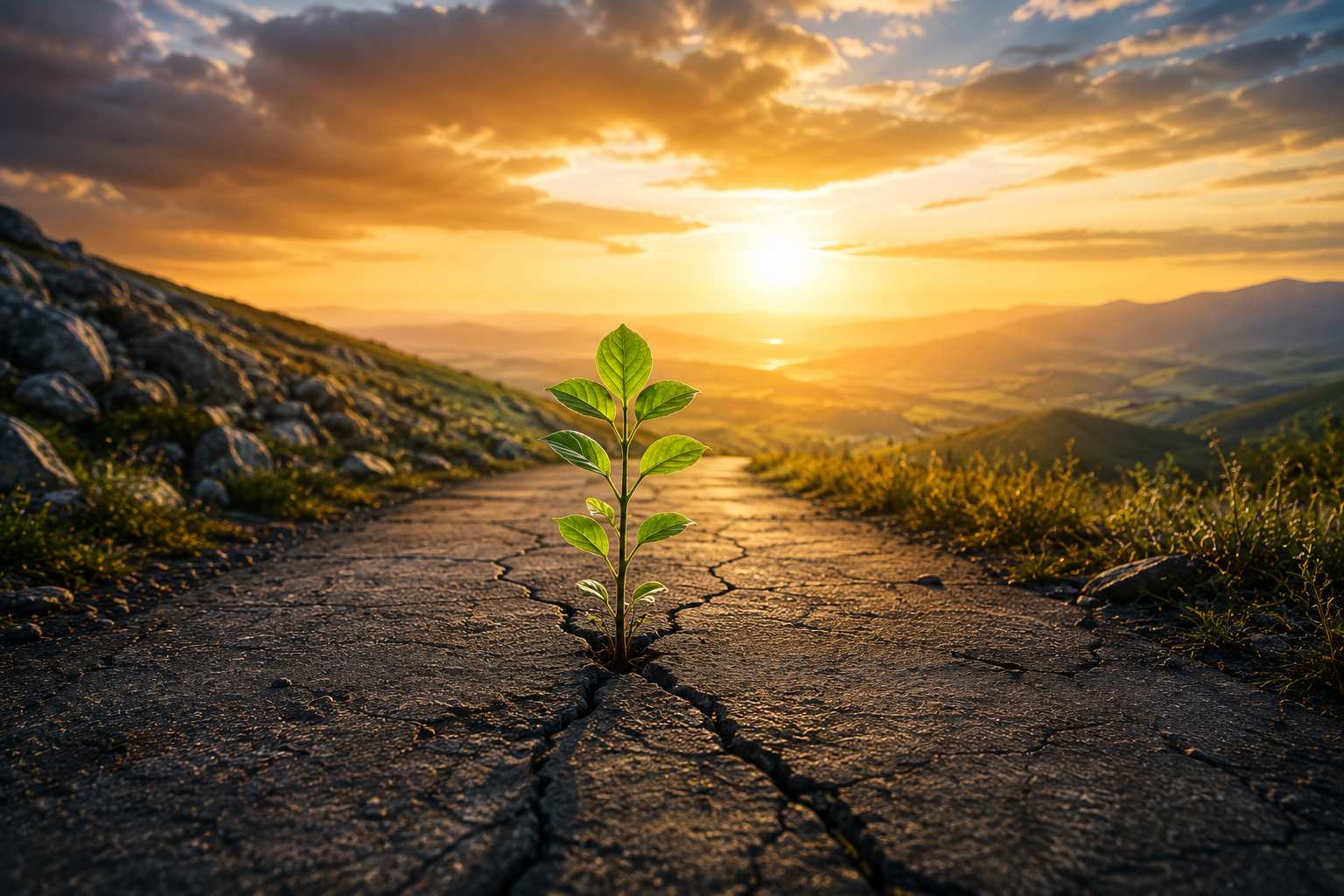 New growth emerging through difficult circumstances