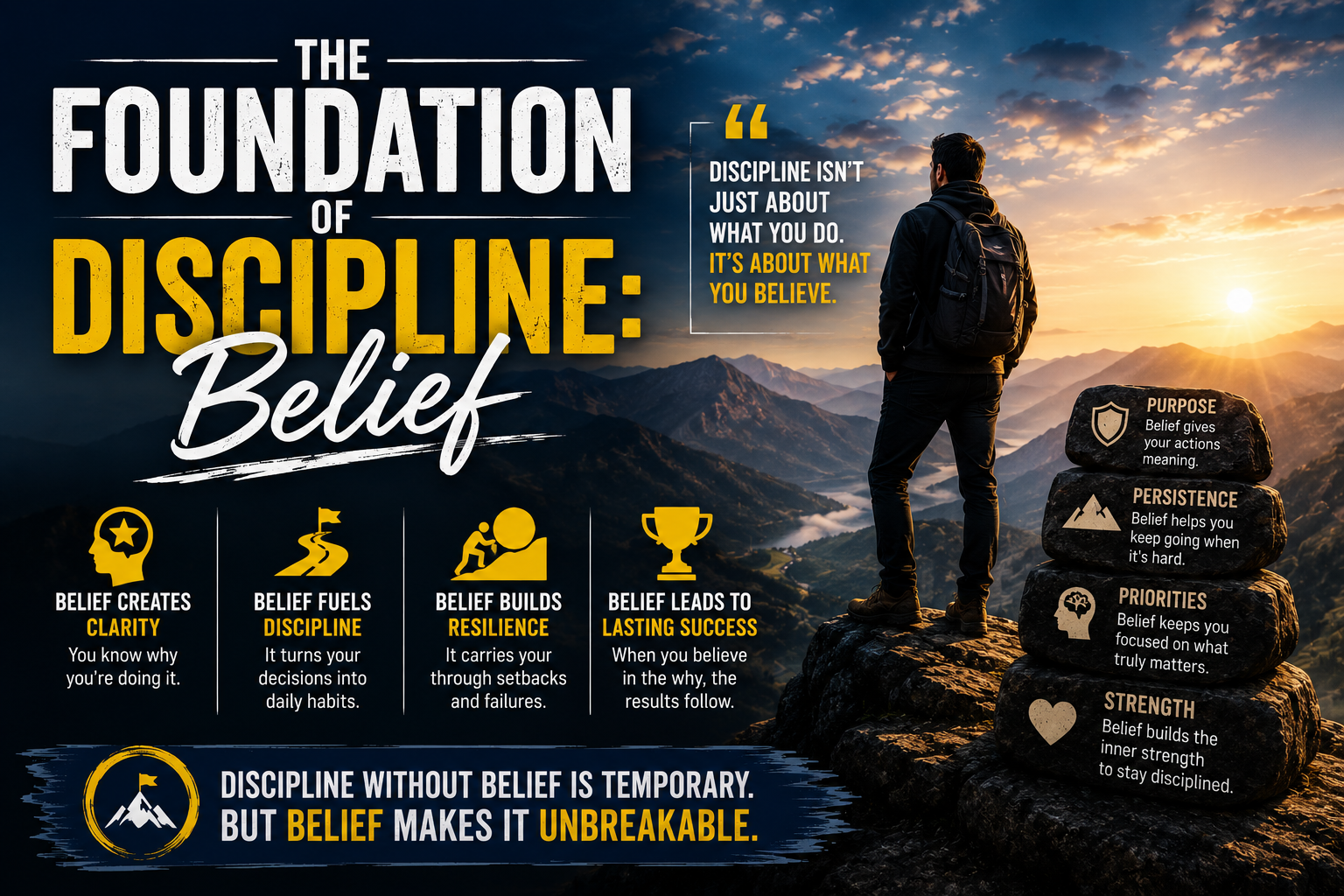 The Foundation of Discipline Belief