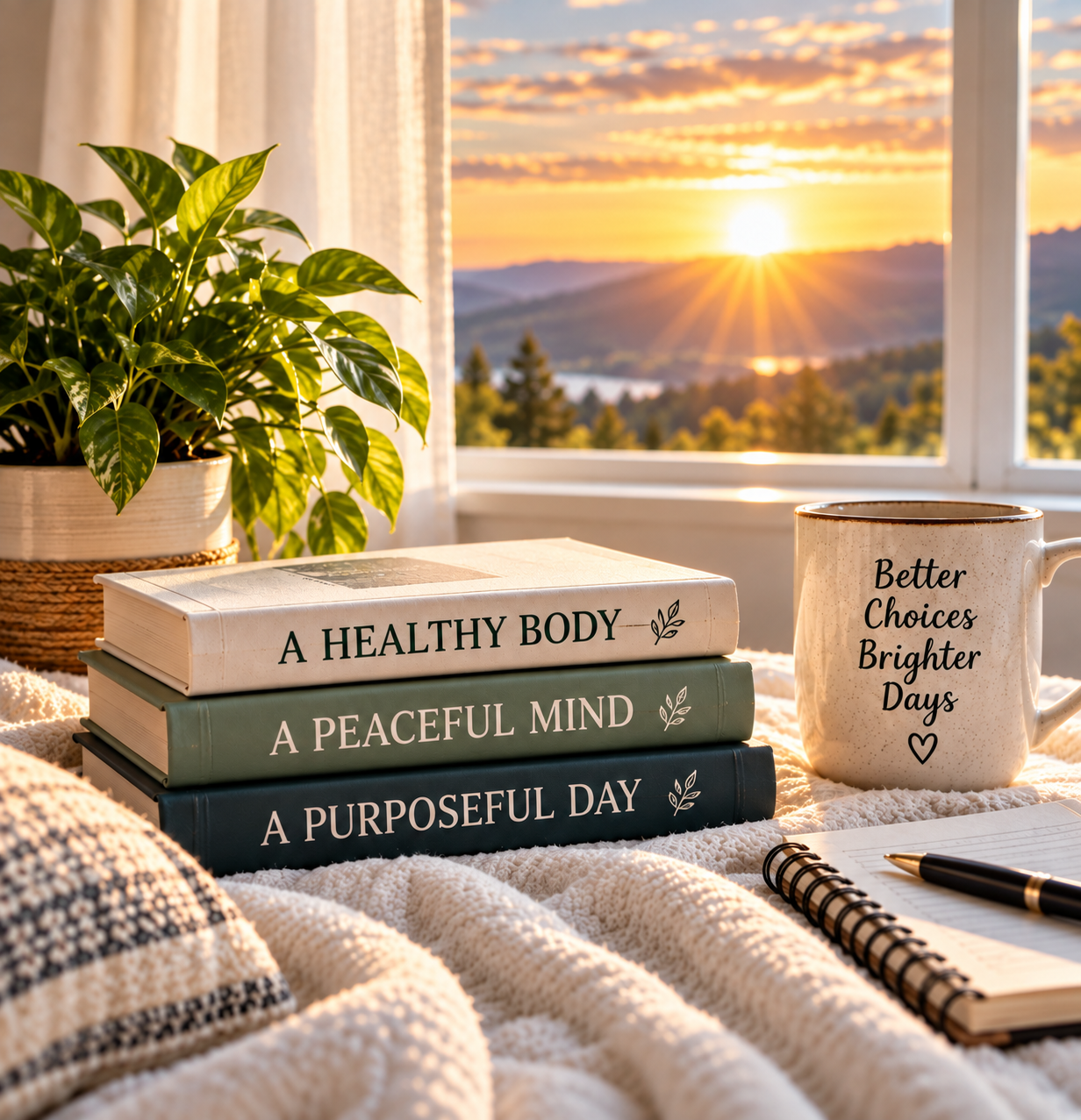 A calm morning routine representing micro-stability